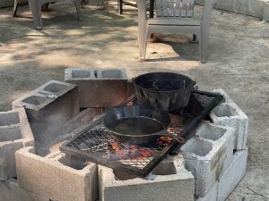 How to Season Your Cast Iron Over the Fire